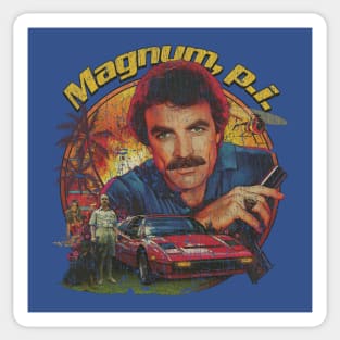 Magnum, P.I. 1980 Sticker